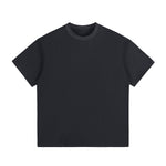 Crew Neck Washed Cotton T Shirt 7.8oz