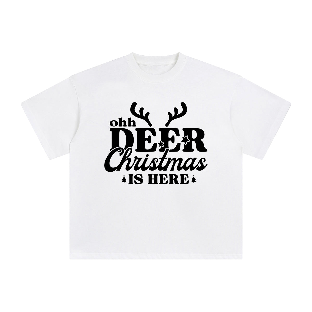 Deer Quote Graphic Tee-INNBLAC Fashion Apparel
