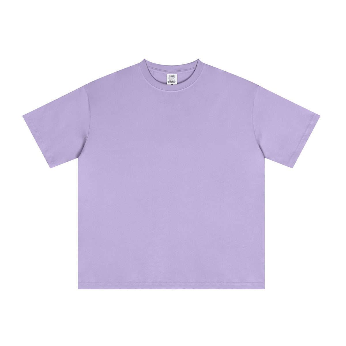 Crew Neck Solid Color T shirt 7oz-INNBLAC Fashion Apparel