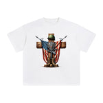 Memorial Day Cross Graphic Tee-INNBLAC Fashion Apparel