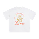Love Rose Graphic Tee-INNBLAC Fashion Apparel