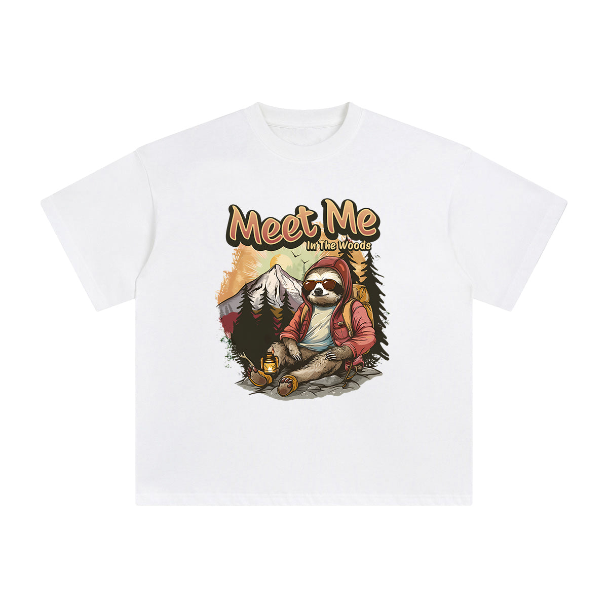 Meet Me In The Woods Graphic Tee-INNBLAC Fashion Apparel