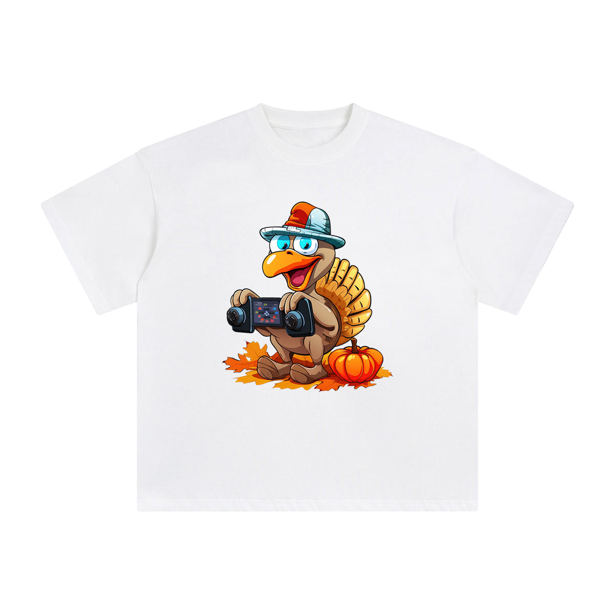 Funny Turkey Graphic Tee-INNBLAC Fashion Apparel