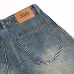 Smoke Rise Vintage Ripped Barrel-Leg Jeans