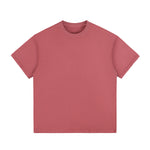 Crew Neck Washed Cotton T Shirt 7.8oz
