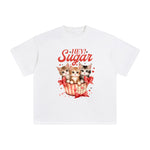 Hey Sugar Graphic Tee-INNBLAC Fashion Apparel
