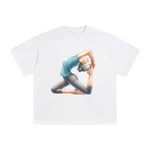 Yoga Mom Comic Graphic Tee-INNBLAC Fashion Apparel