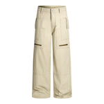 Multi-Pocket Baggy Utility with Zipper Detail Cargo Pants