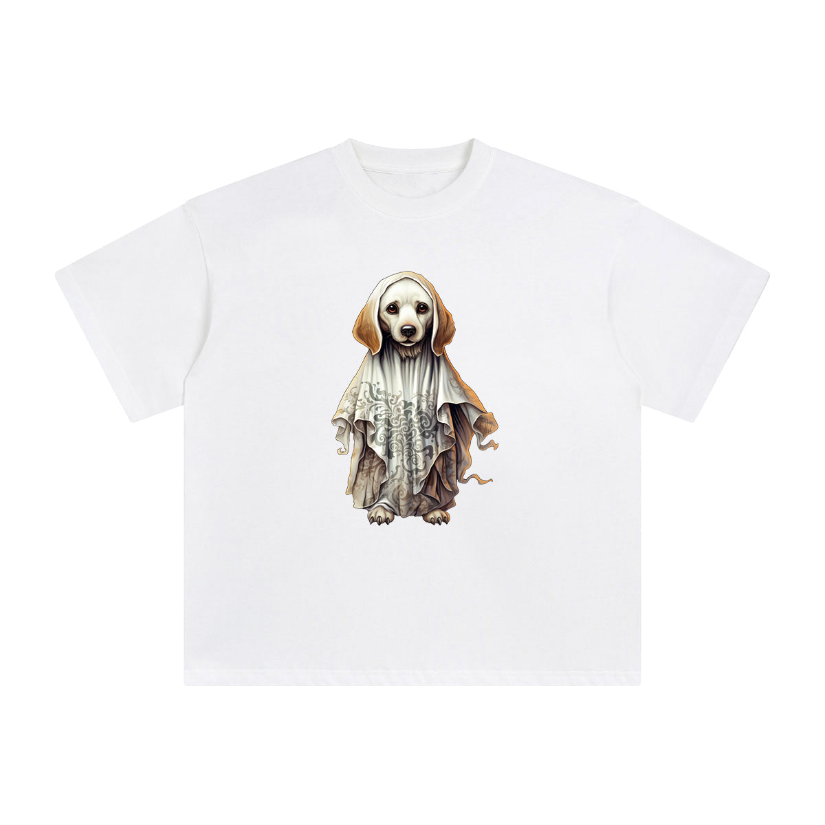 Ghost Dog Graphic Tee-INNBLAC Fashion Apparel