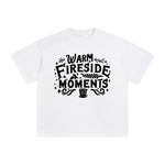 Warm Fireside Moments Graphic Tee-INNBLAC Fashion Apparel