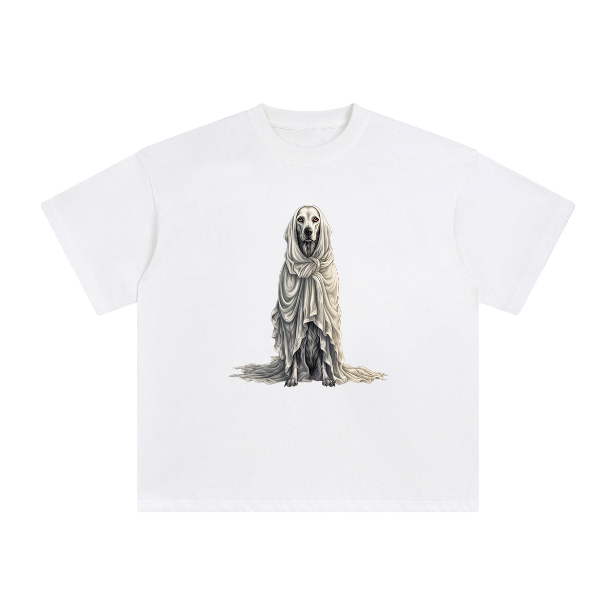 Ghost Dog Graphic Tee-INNBLAC Fashion Apparel