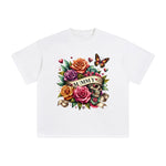 MUMMY Flowers Graphic Tee-INNBLAC Fashion Apparel