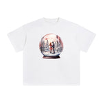 Valentine Snow Globe Graphic Tee-INNBLAC Fashion Apparel