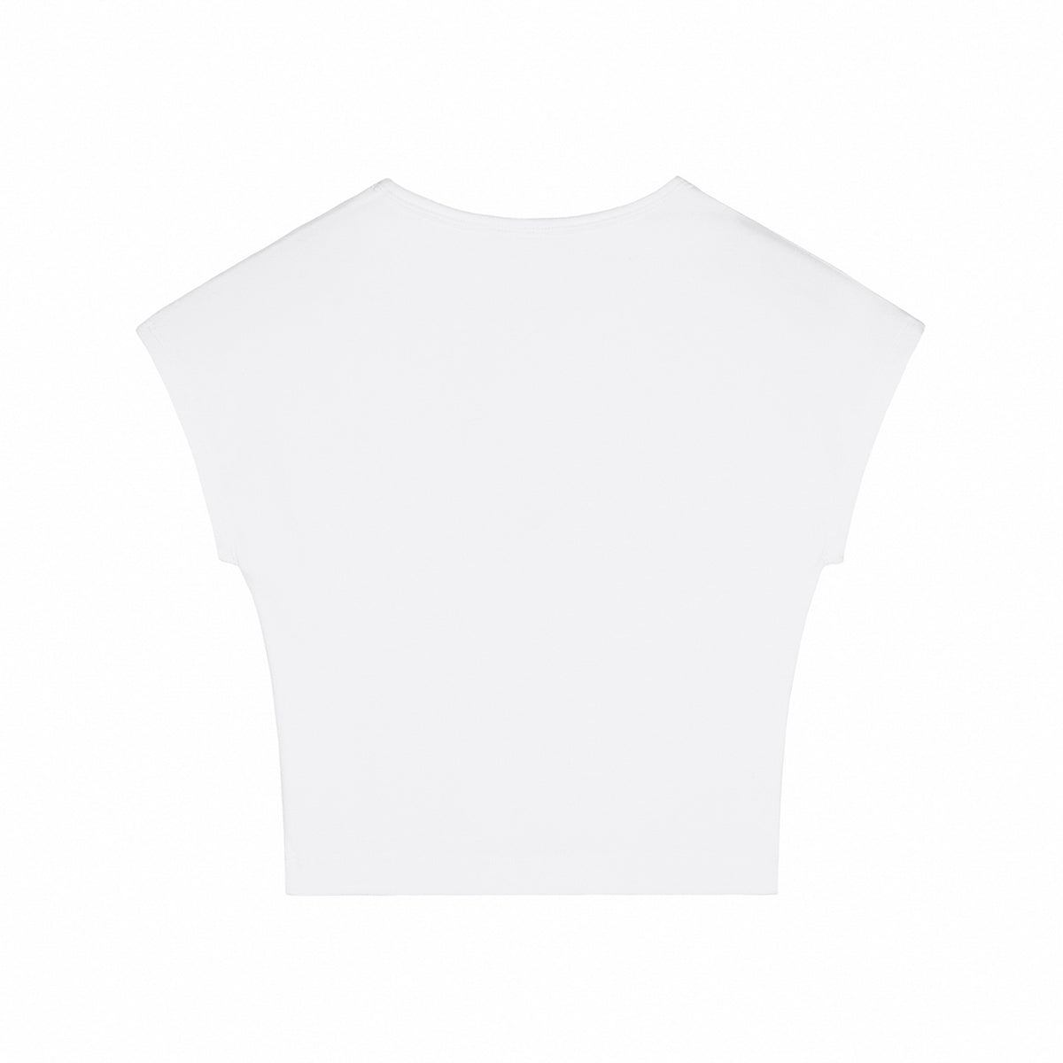 Solid Color Slim Fit Crop Tank 7.8oz