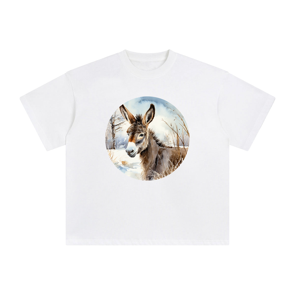 Donkey Graphic Tee-INNBLAC Fashion Apparel