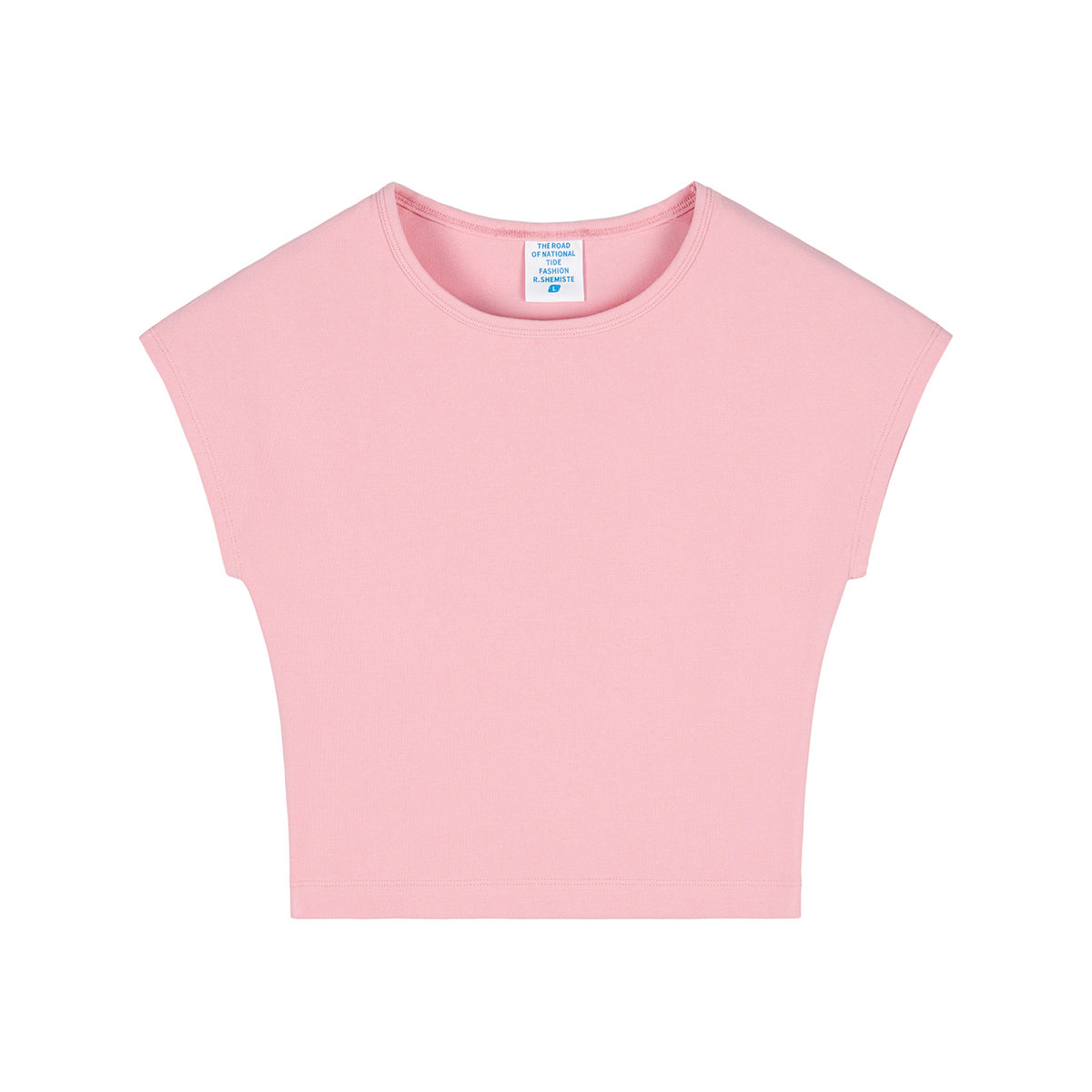 Solid Color Slim Fit Crop Tank 7.8oz