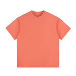 Crew Neck Washed Cotton T Shirt 7.8oz