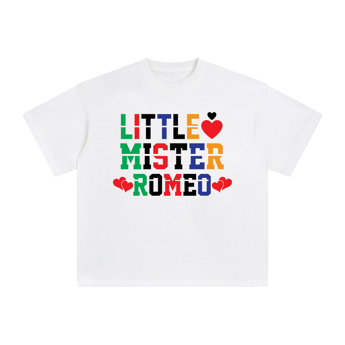 Little Mister Romeo Graphic Tee-INNBLAC Fashion Apparel