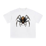 Halloween Spider Graphic Tee-INNBLAC Fashion Apparel