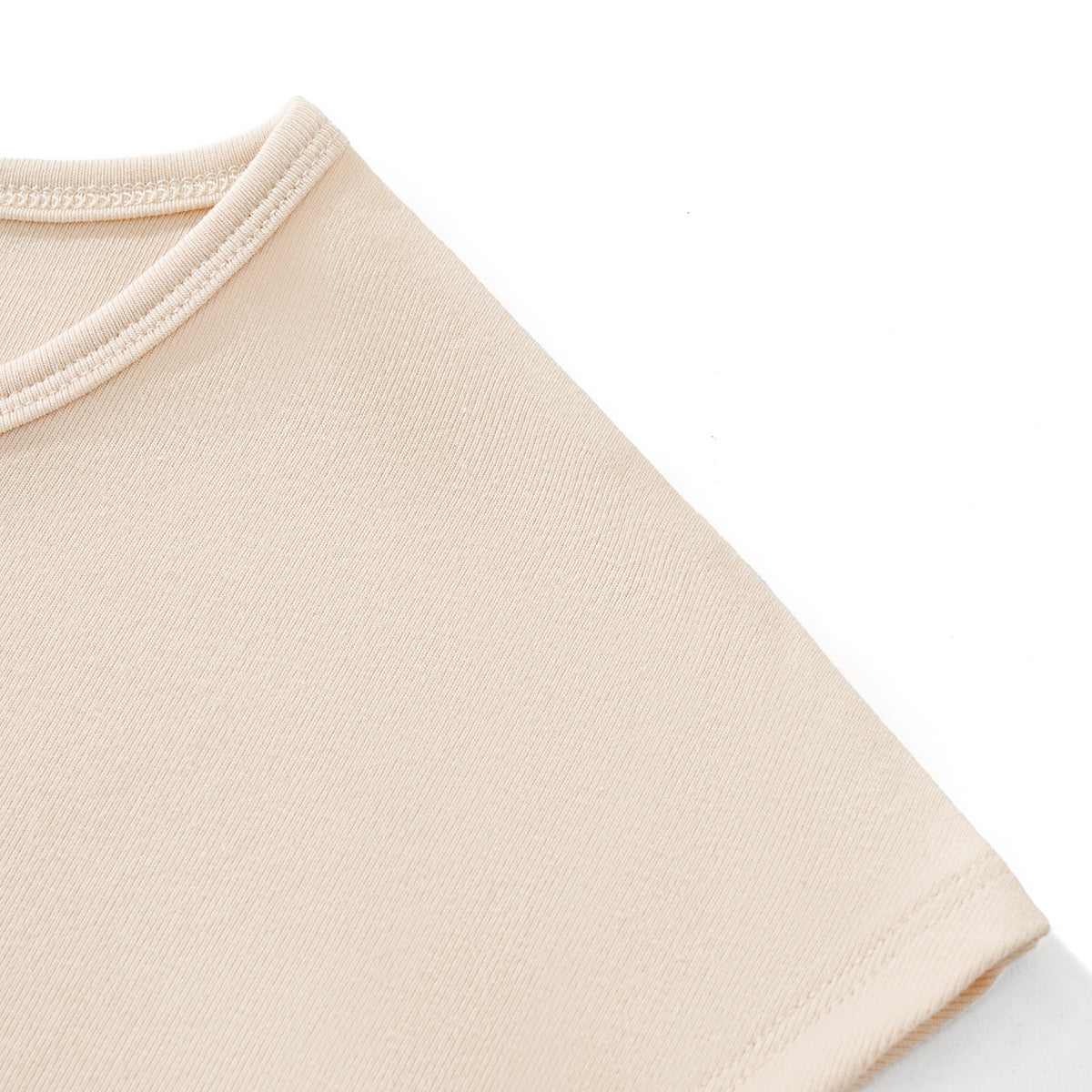 Solid Color Slim Fit Crop Tank 7.8oz