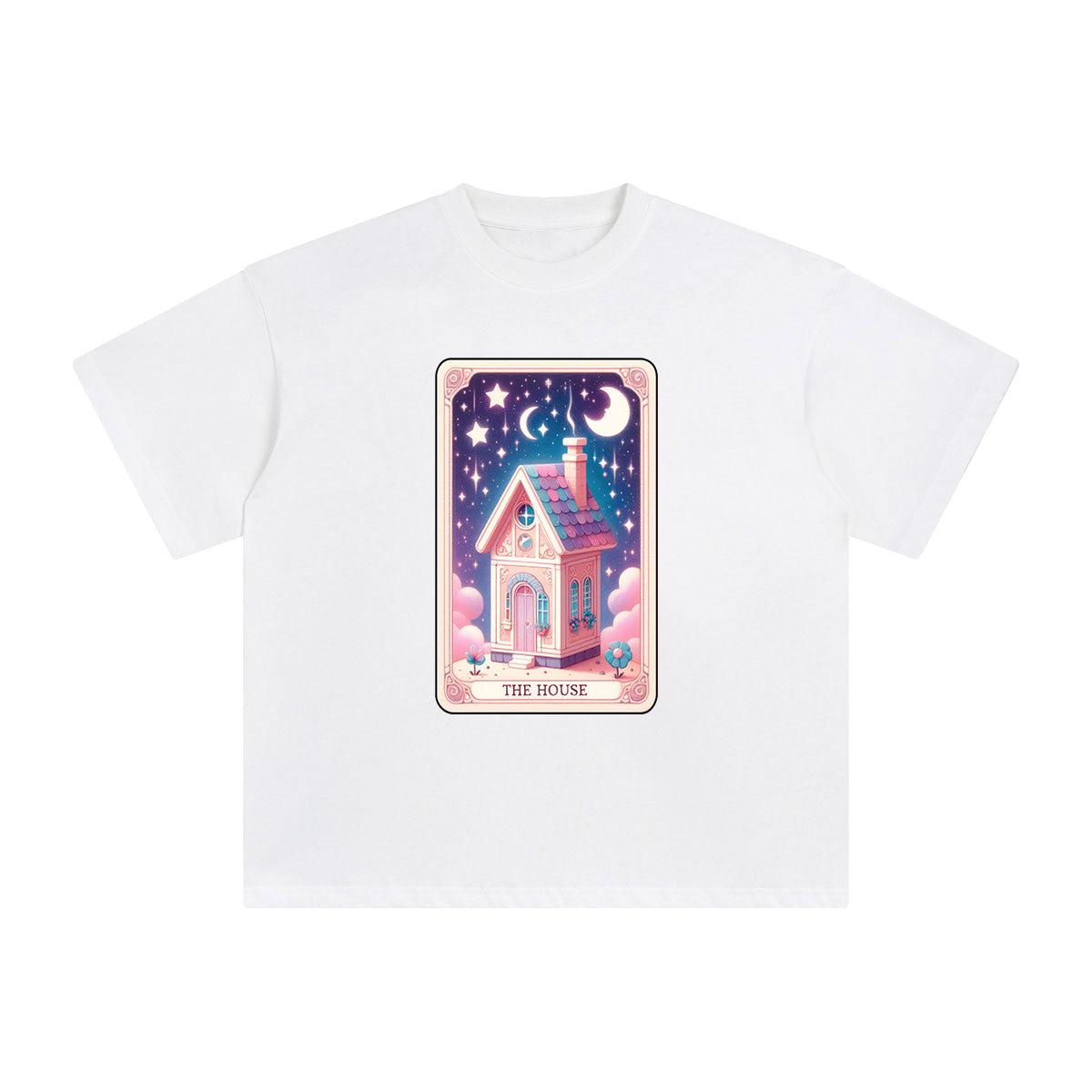 The House Card Graphic Tee-INNBLAC Fashion Apparel