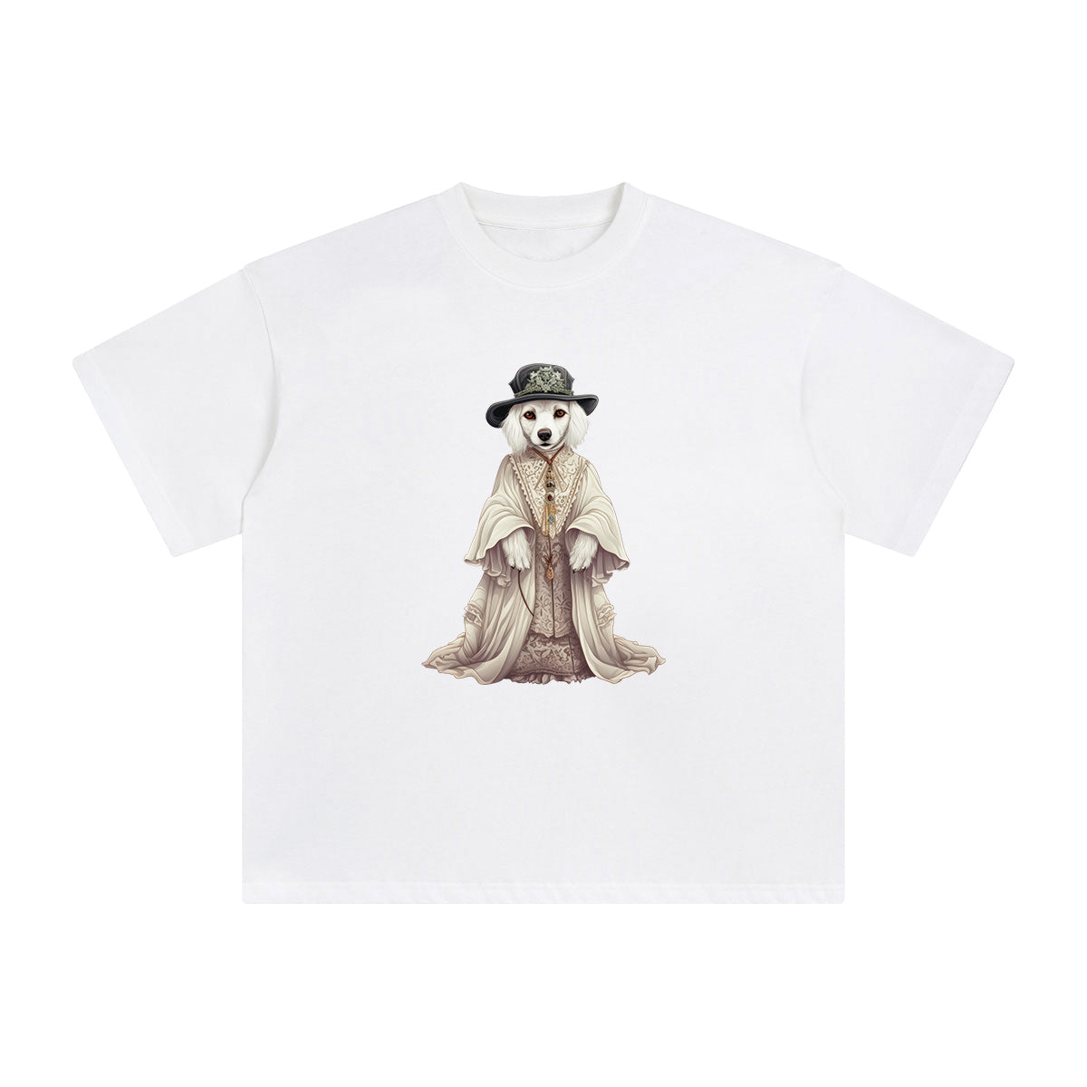 Ghost Dog Graphic Tee-INNBLAC Fashion Apparel