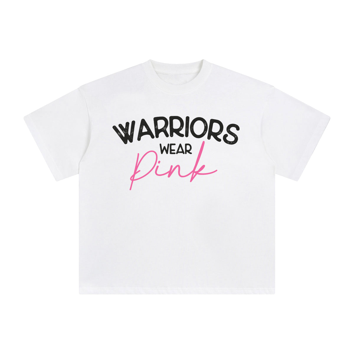 Warriors Wear Pink Graphic Tee-INNBLAC Fashion Apparel