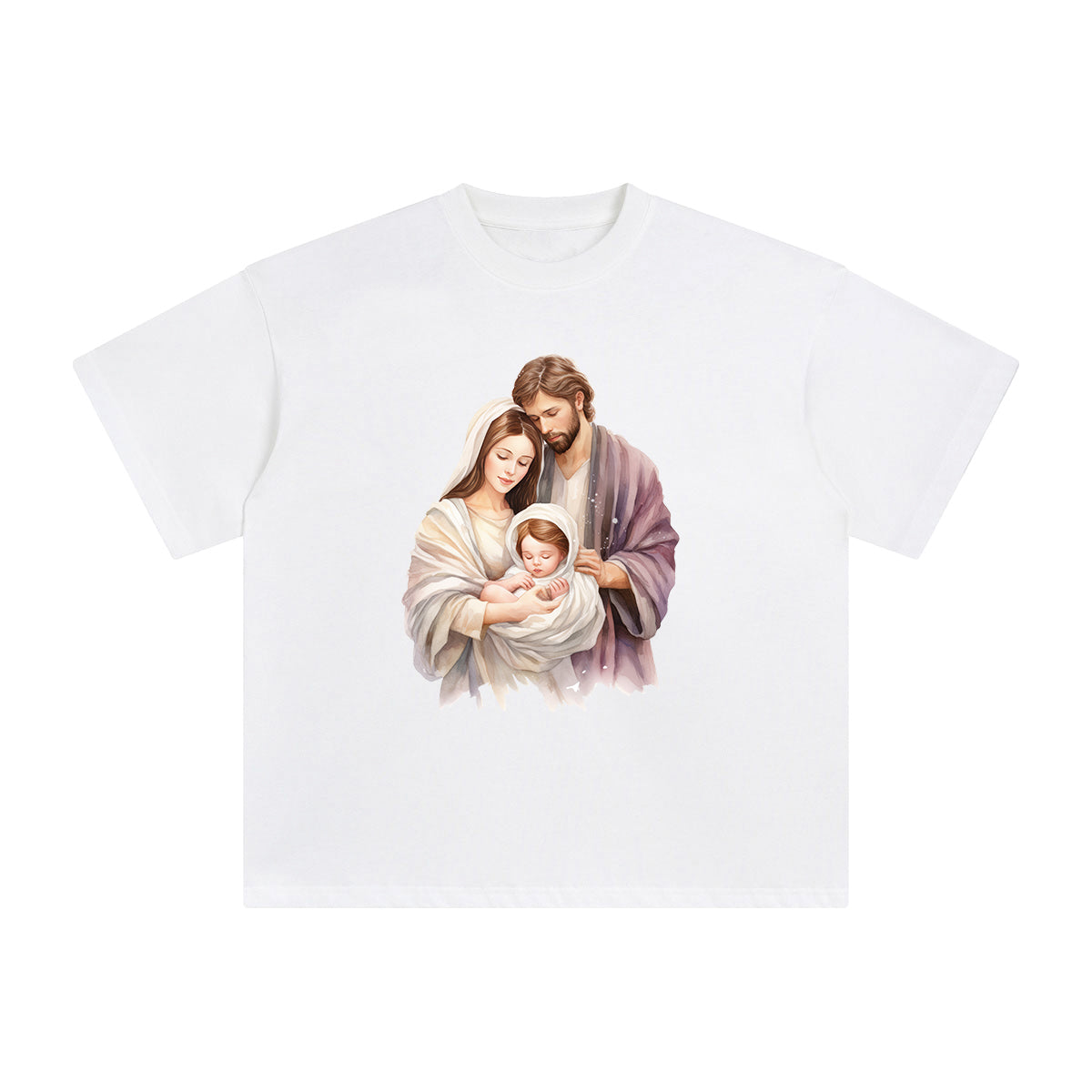 Christmas Nativity Scene Graphic Tee-INNBLAC Fashion Apparel