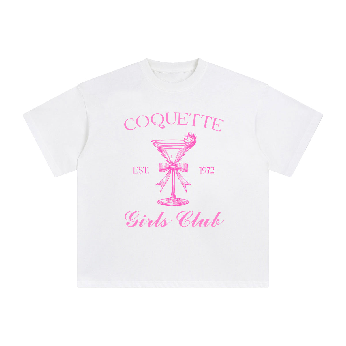 Coquette Girls Club Graphic Tee-INNBLAC Fashion Apparel
