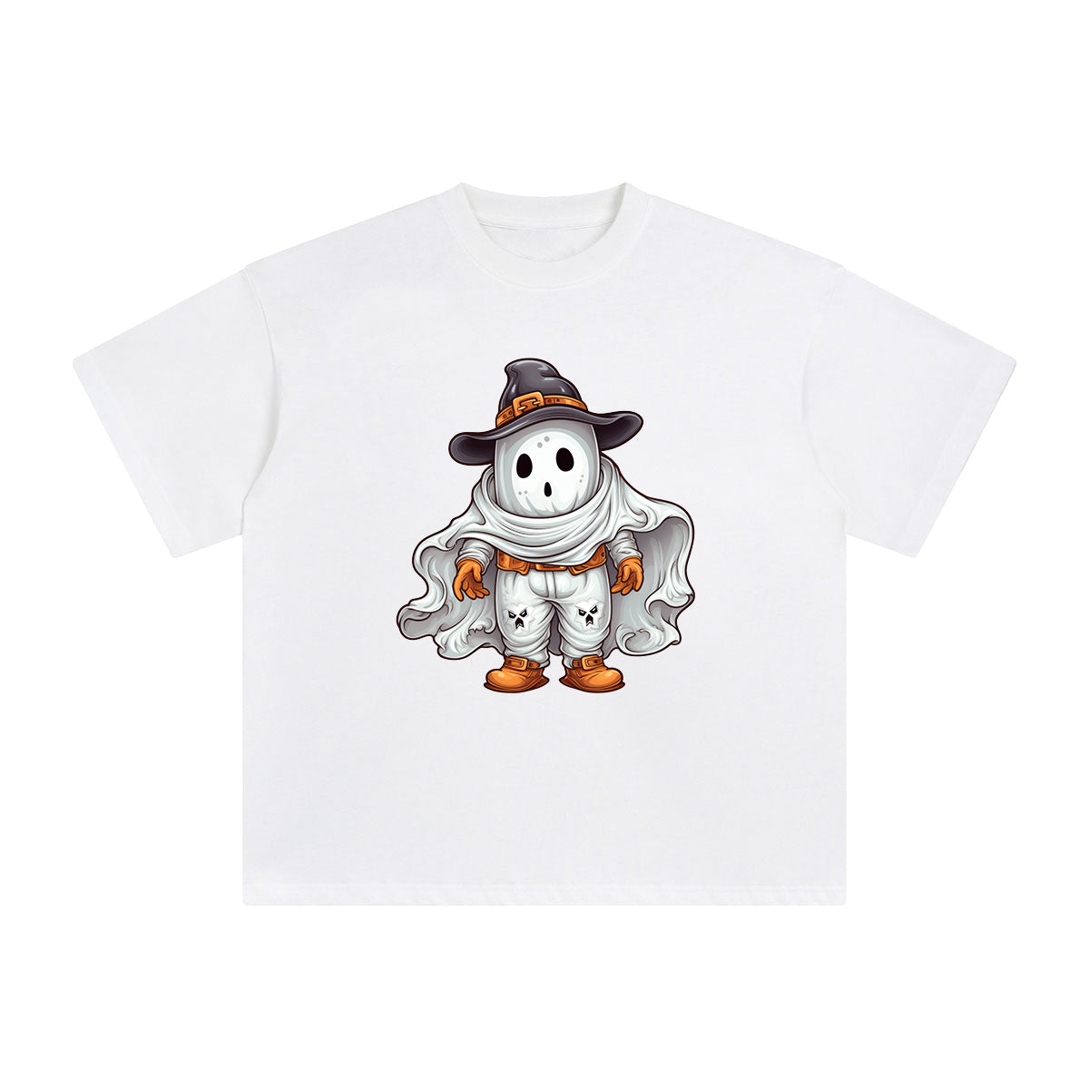 Ghost Graphic Tee-INNBLAC Fashion Apparel