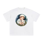 Jesus And Sheep Graphic Tee-INNBLAC Fashion Apparel