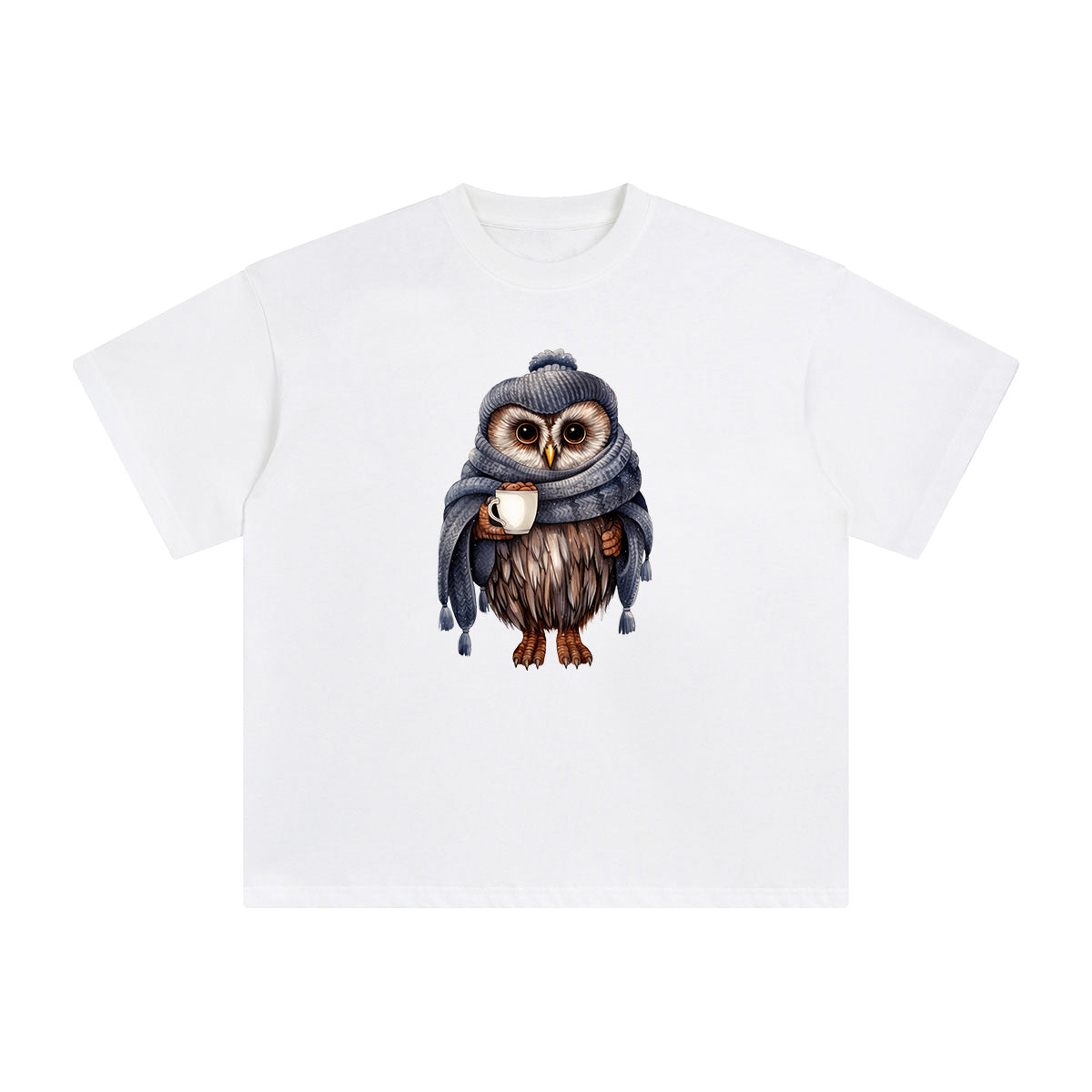 Owl Graphic Tee-INNBLAC Fashion Apparel