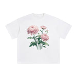 Chrysanthemum Graphic Tee-INNBLAC Fashion Apparel