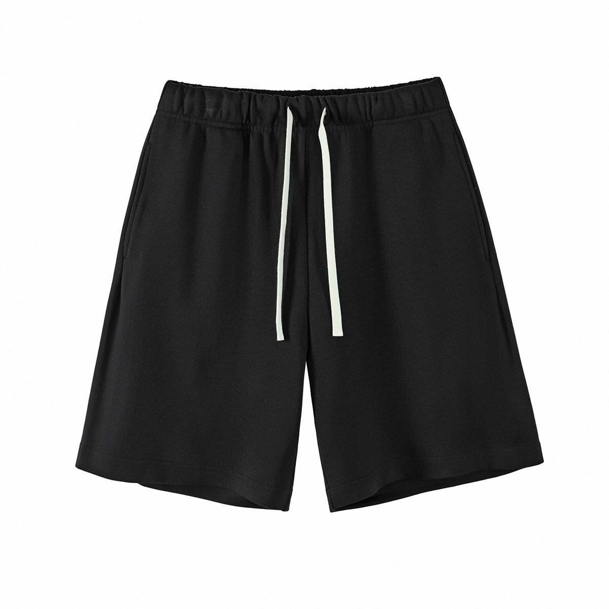 Solid Color Heavyweight Cotton Shorts