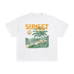 Sunset Enjoy The Summer Graphic Tee-INNBLAC Fashion Apparel