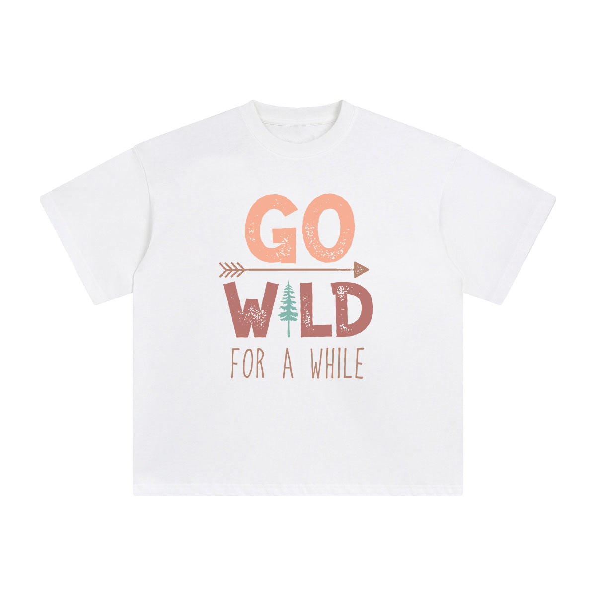 Go Wild For A While Graphic Tee-INNBLAC Fashion Apparel