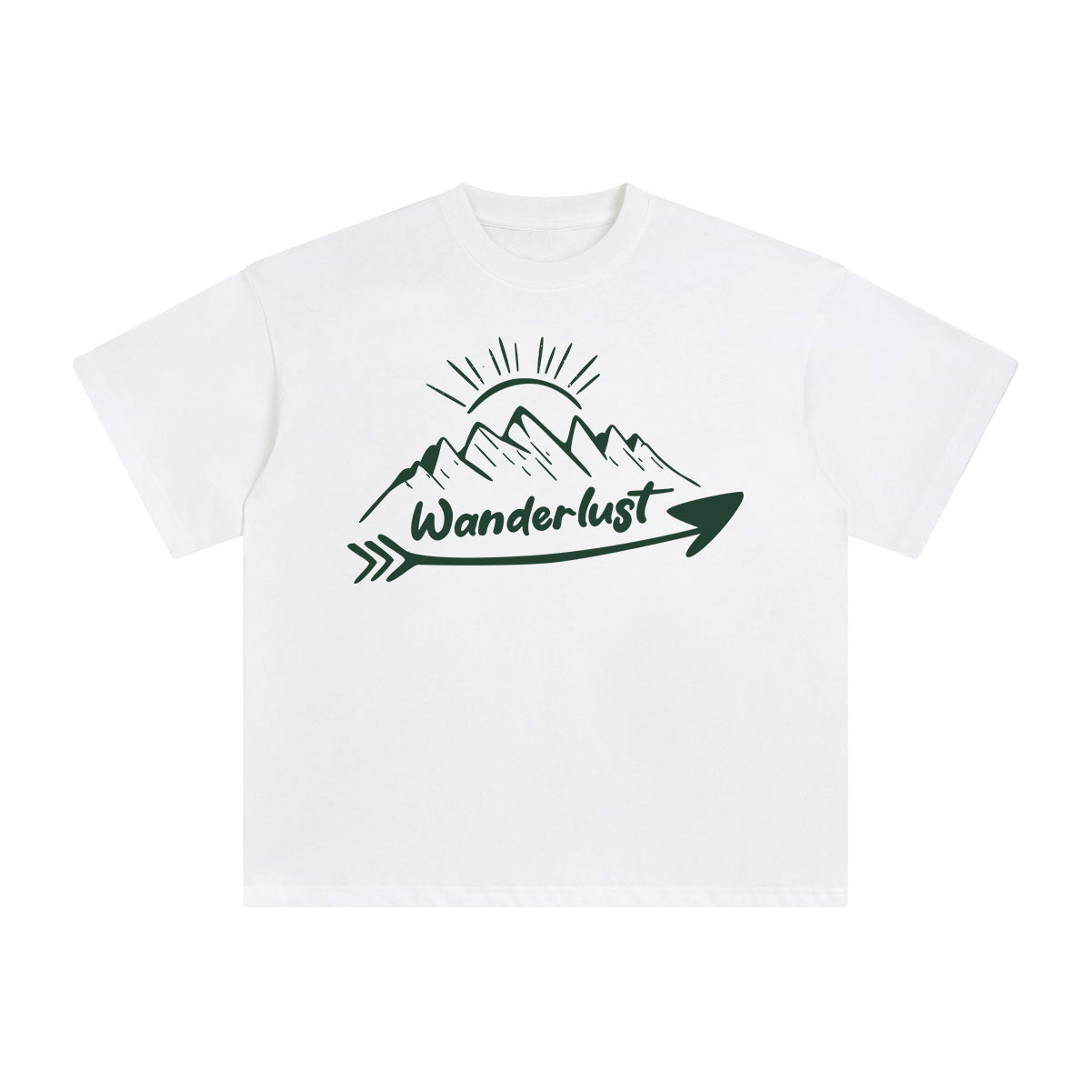Wanderlust Graphic Tee-INNBLAC Fashion Apparel