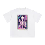 Skeleton Hold Sage Graphic Tee-INNBLAC Fashion Apparel
