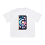 Mystical Moon Tarot Card Graphic Tee-INNBLAC Fashion Apparel