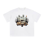 Ghost Truck Graphic Tee-INNBLAC Fashion Apparel