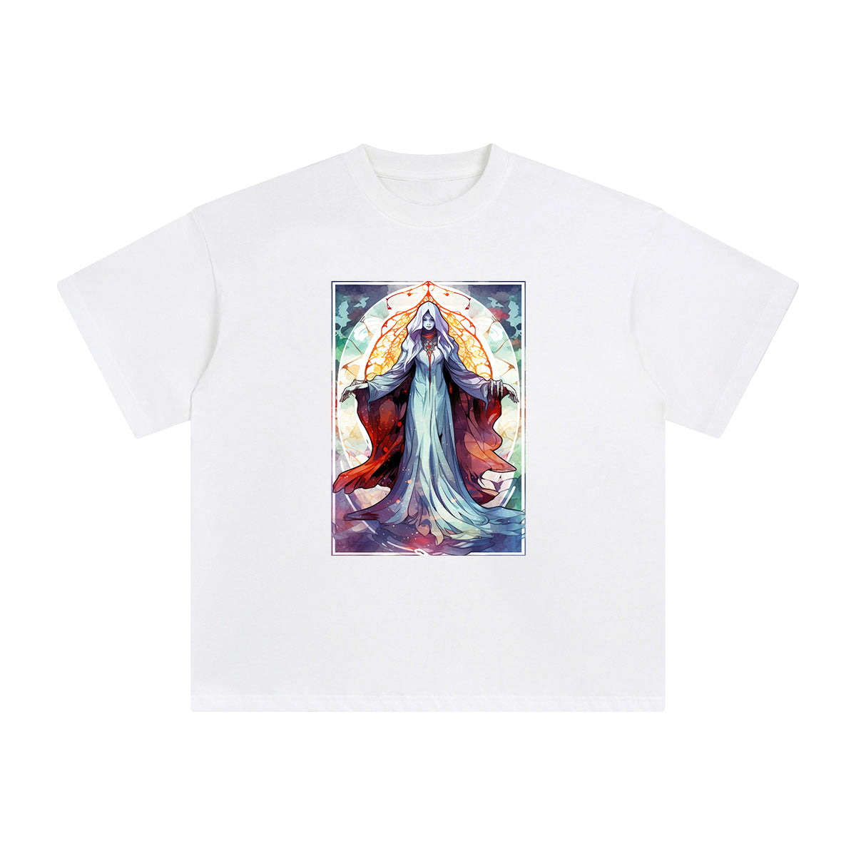 Zombie Witch Card Graphic Tee-INNBLAC Fashion Apparel