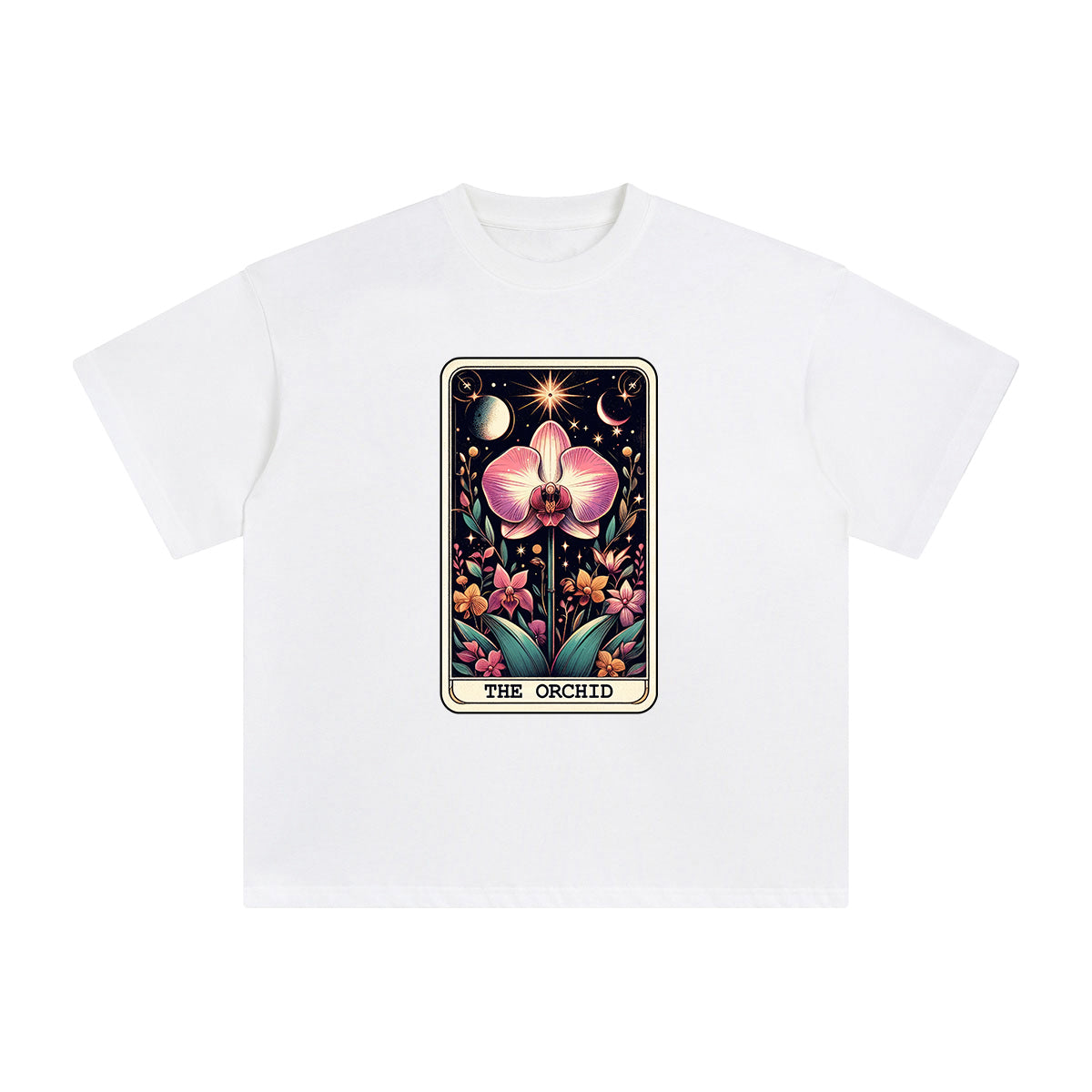 The Orchid Graphic Tee-INNBLAC Fashion Apparel