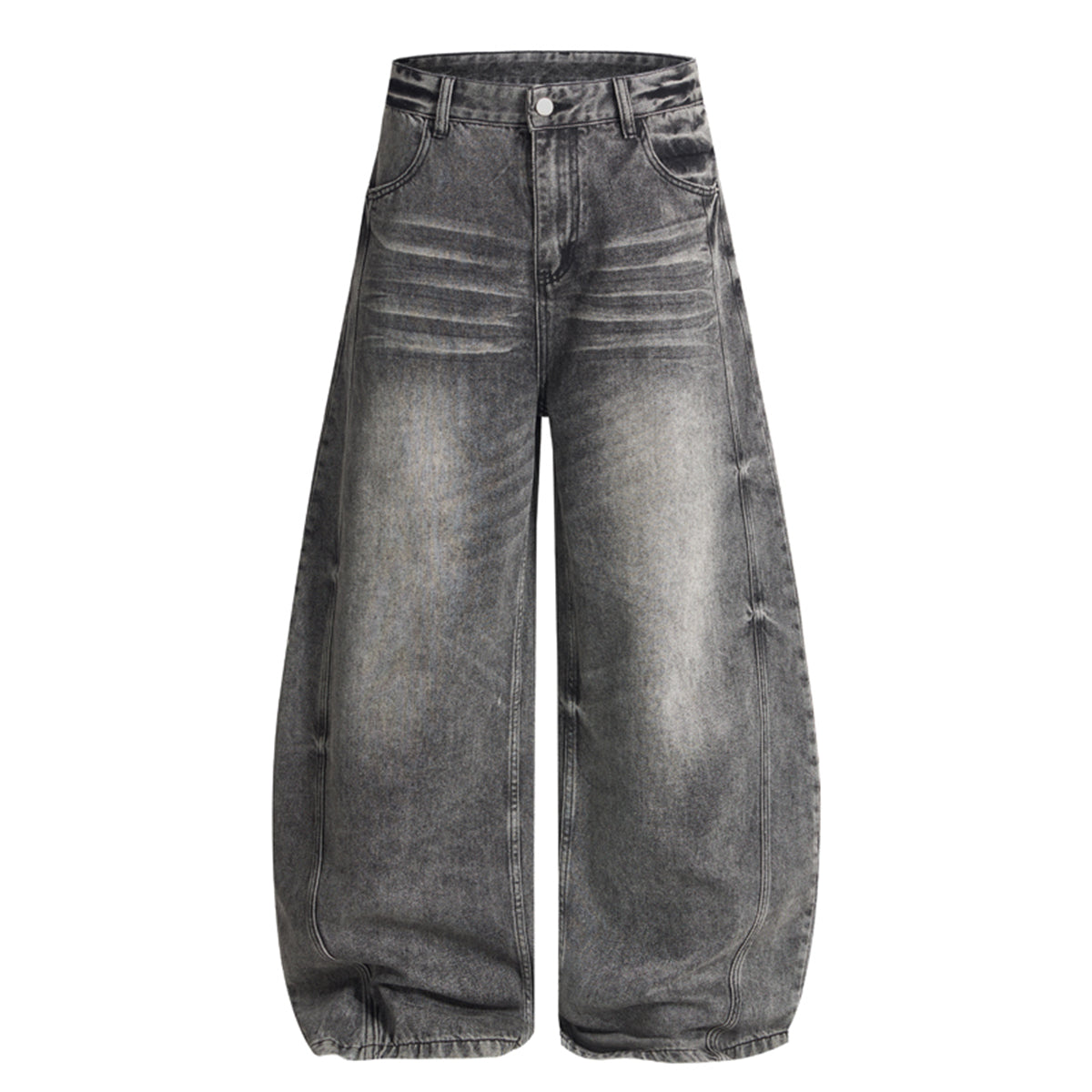 Distressed Vintage Scimitar Jeans