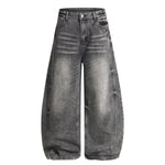 Distressed Vintage Scimitar Jeans