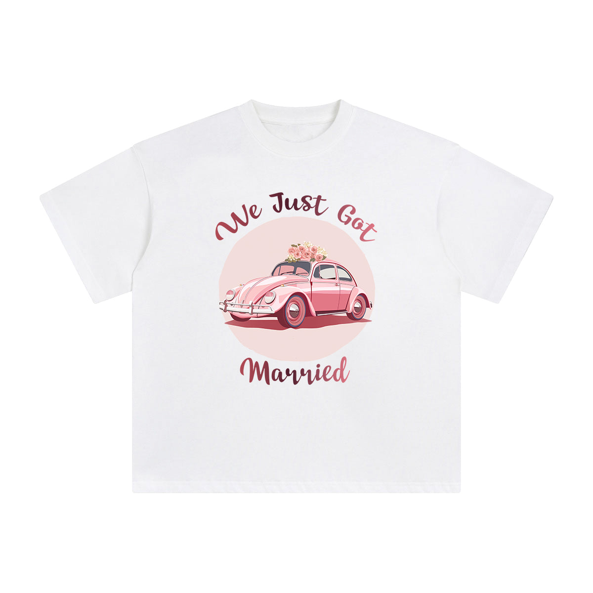 We Just Got Married Graphic Tee-INNBLAC Fashion Apparel