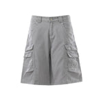Multi Pocket Cargo Denim Shorts