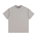 Crew Neck Washed Cotton T Shirt 7.8oz