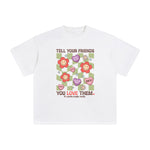 Tell Your Friends You Love Them Graphic Tee-INNBLAC Fashion Apparel