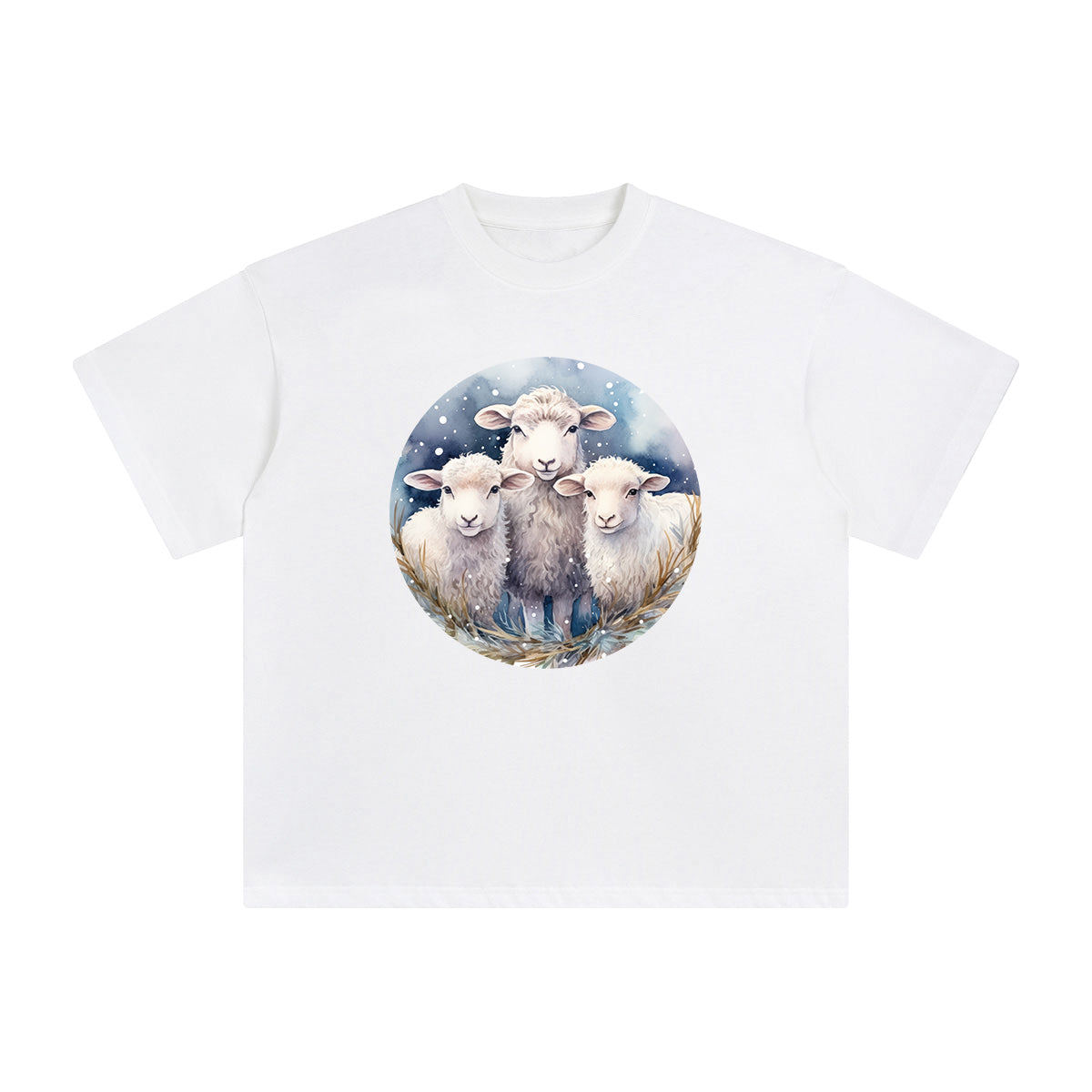 Three Sheep Graphic Tee-INNBLAC Fashion Apparel