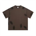 Heavyweight Paint-Splatter Cotton Tee 8.55oz